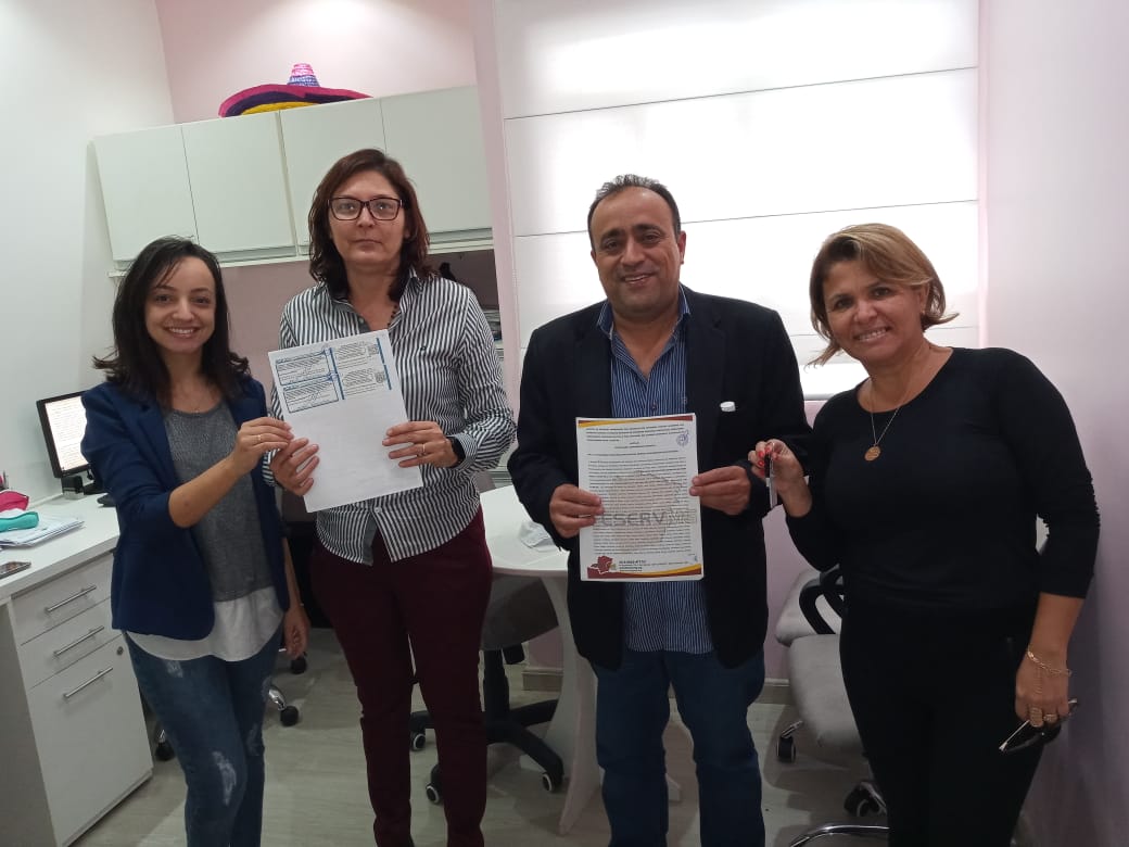Feserv-MG recebe documentação definitiva de registro em cartório de BH