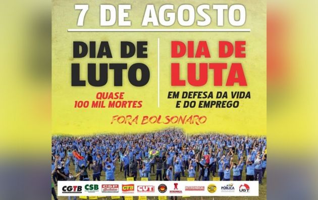 Dia de ‘luto e luta’ na sexta-feira: centrais vão acender velas e cobrar governo