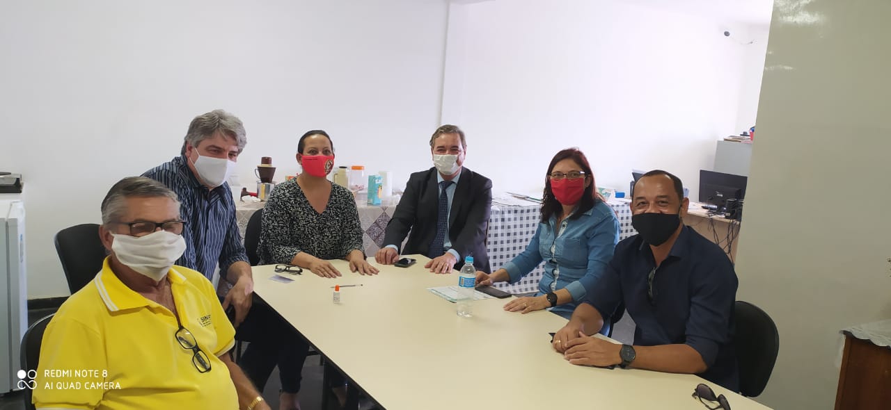 Diretores da Feserv-MG participam de Reunião no SINORTE