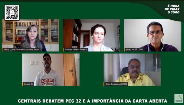 ‘PEC 32 é o desmonte do estado brasileiro’, afirmam participantes do debate virtual da ACD