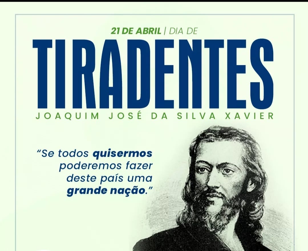 Reflexão sobre a luta feita pelo mineiro Tiradentes !