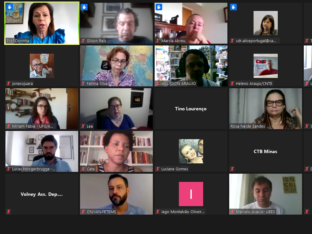 Nota pública do FNPE e entidades da educação sobre o PL 5.595/2020 Notícias