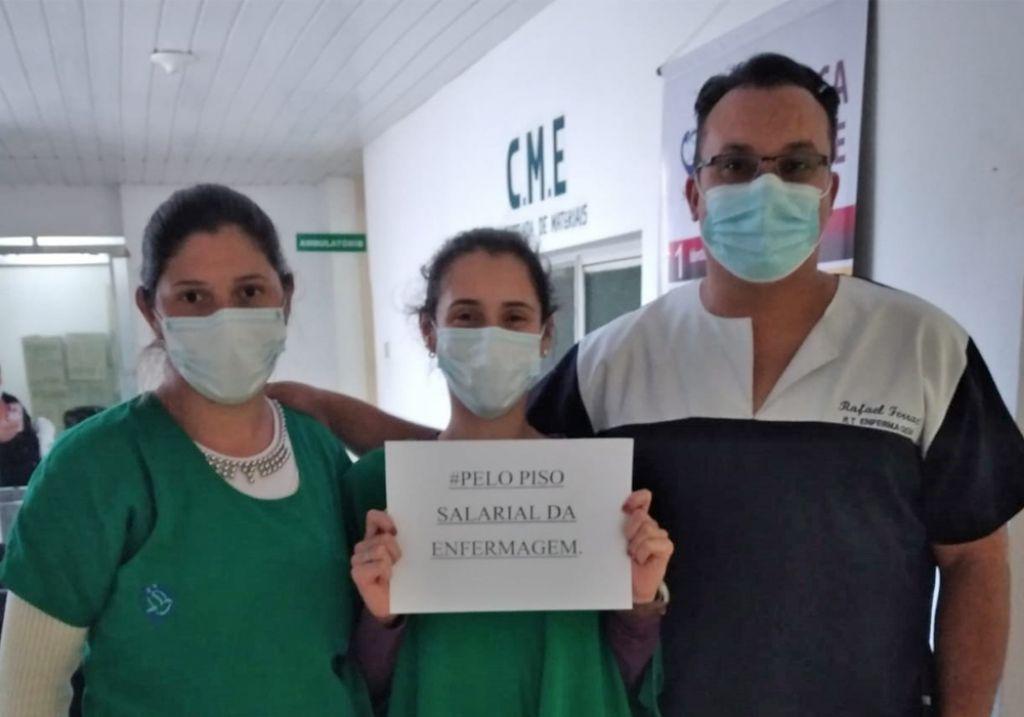 Enfermeiros querem Piso Salarial a 2,4 milhões de profissionais