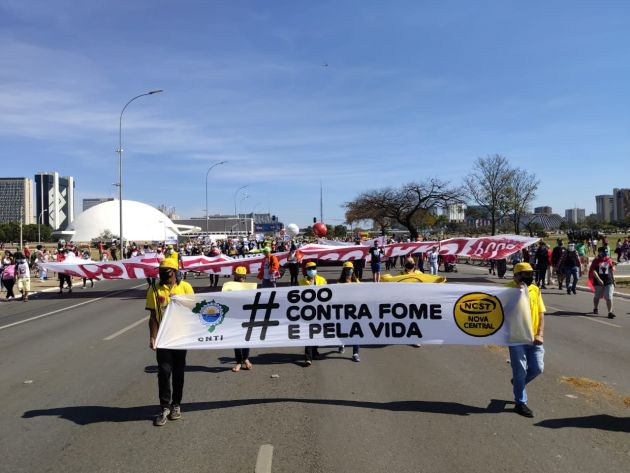 Nova Central participa de atos do 9 de junho