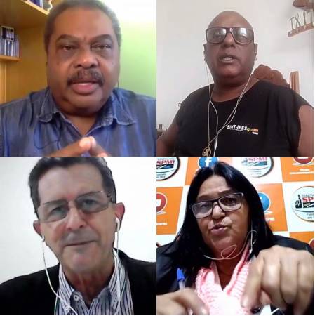 Dirigentes da CSPB representam conjunto de Centrais em reunião para a formação do Fórum dos Servidores