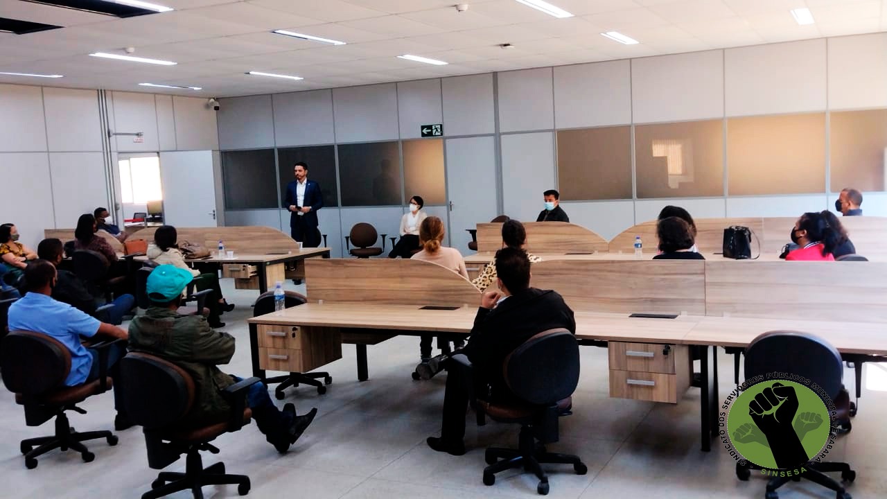 Presidente do SINSESA  Marco Xavier participou de reunão para debater mudanças no Sabará-Prev