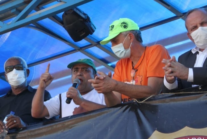 Feserv Minas soma esforços na luta contra a Reforma Administrativa em protesto hoje em Brasília