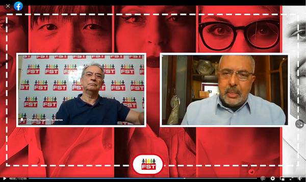Em live do FST, Paim defende sindicalismo forte
