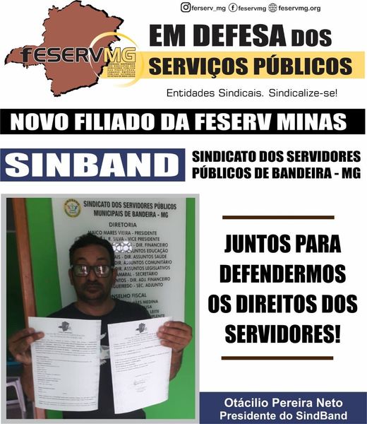 Feserv-Minas recebe mais uma filiação, e se firma  como alternativa