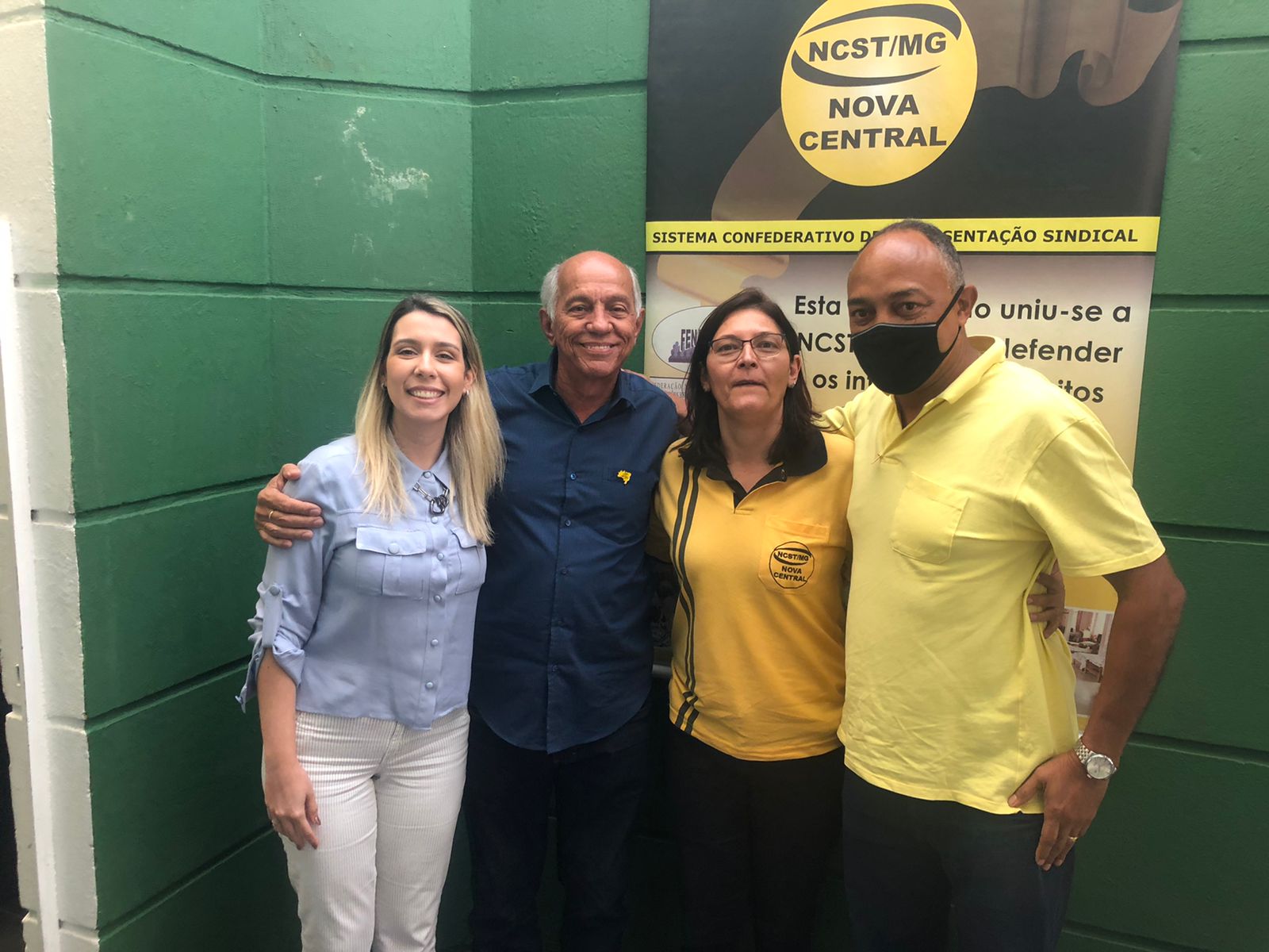 Presidente do Sintram  é eleita para presidência da Nova Central Sindical de Minas Gerais