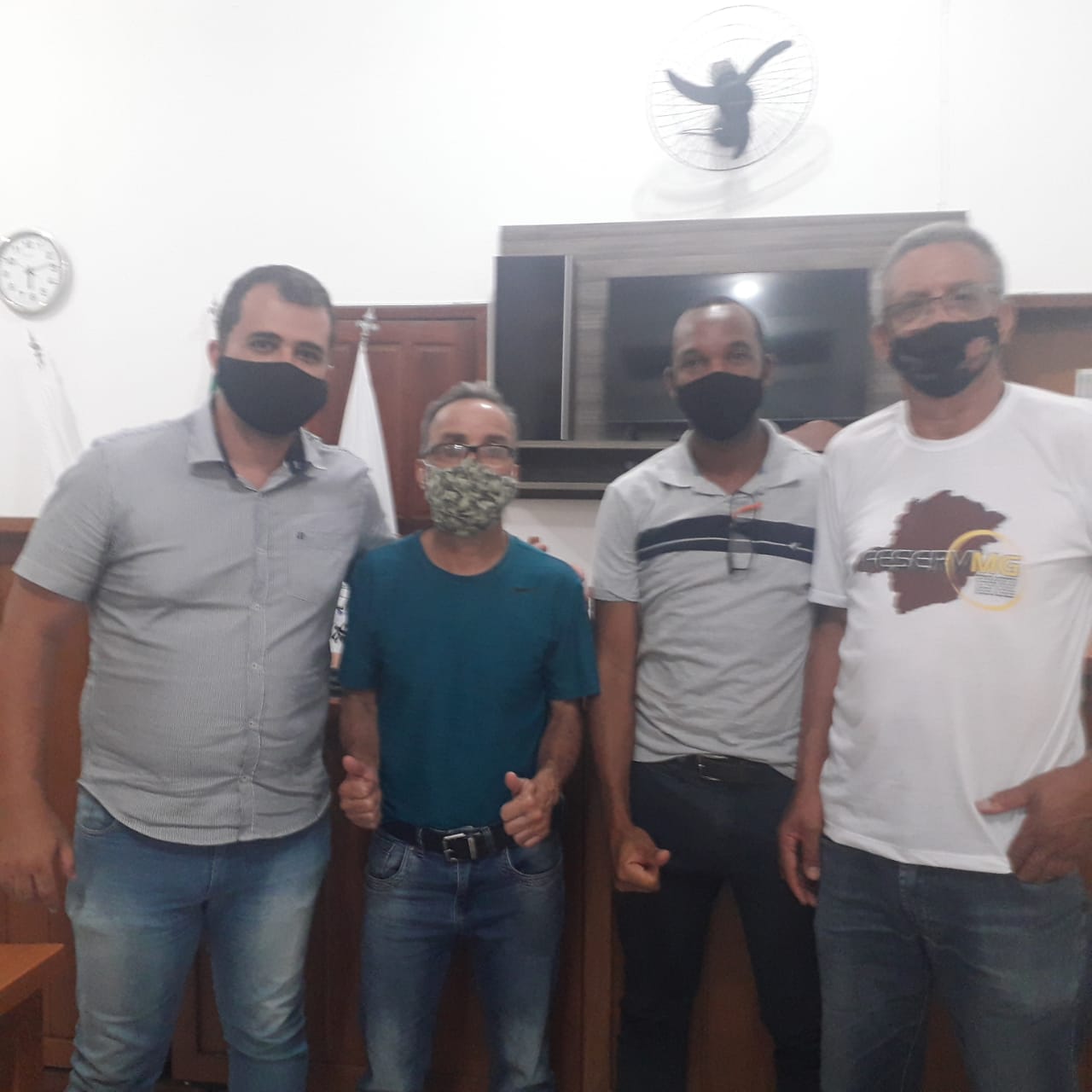 Com total apoio da FESERV-MINAS sindicato de Dores de Guanhães foi fundado e se torna uma realidade