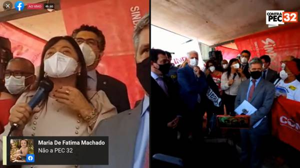 Votação da PEC 32 é adiada para terça (21), governo sente a pressão das mobilizaçõe