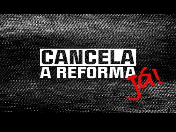 Não tem emenda, não tem arrego, se votar a PEC 32 acabou o seu sossego!