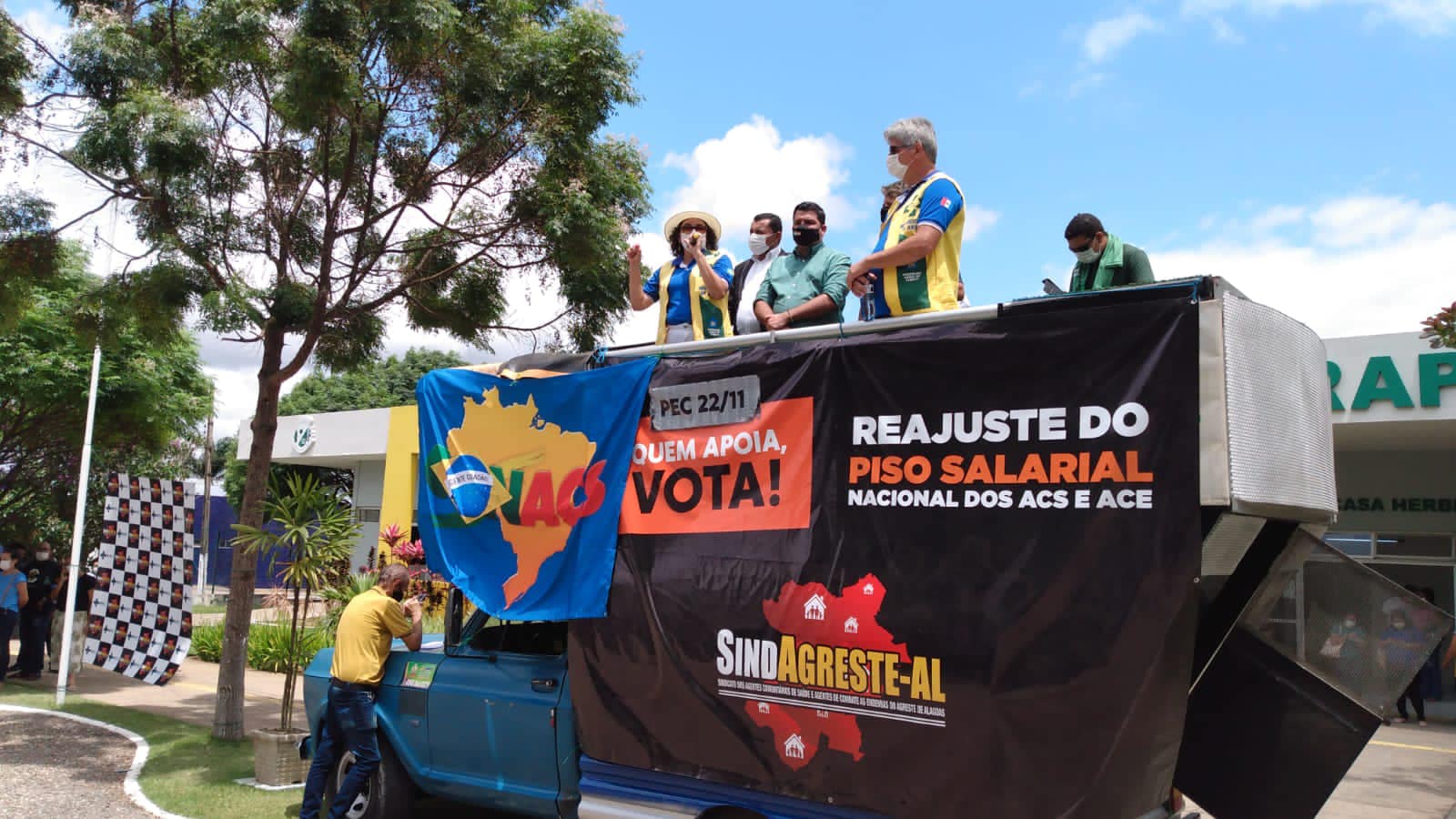 Categoria de Agentes Comunitários de Saúde e Agentes de Combate às Endemias continuam na luta em defesa de direitos 