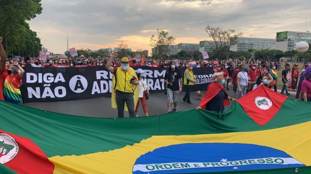 Fora Bolsonaro: Nova Central teve participação efetiva nas grandes manifestações nacionais