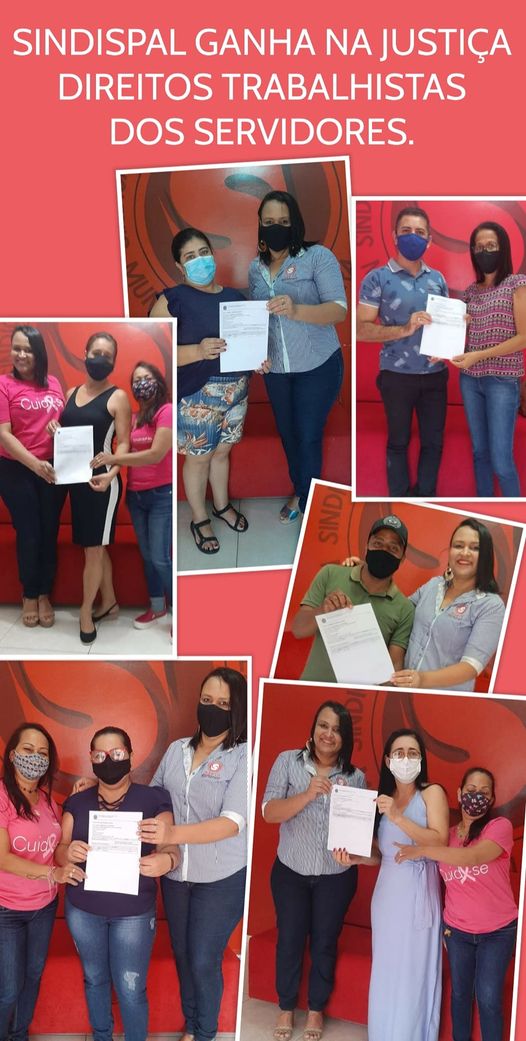 SINDISPAL  tem vitorias judiciais  importantes para categoria de Almenara