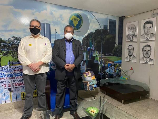 Presidentes da NCST e da CSPB se reúnem para alinhamento de ações conjuntas