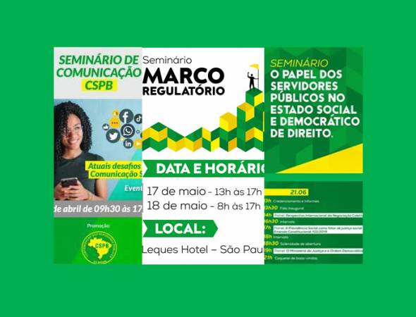 Maratona de seminários fortalece Marco Regulatório para o Congresso Político da CSPB 