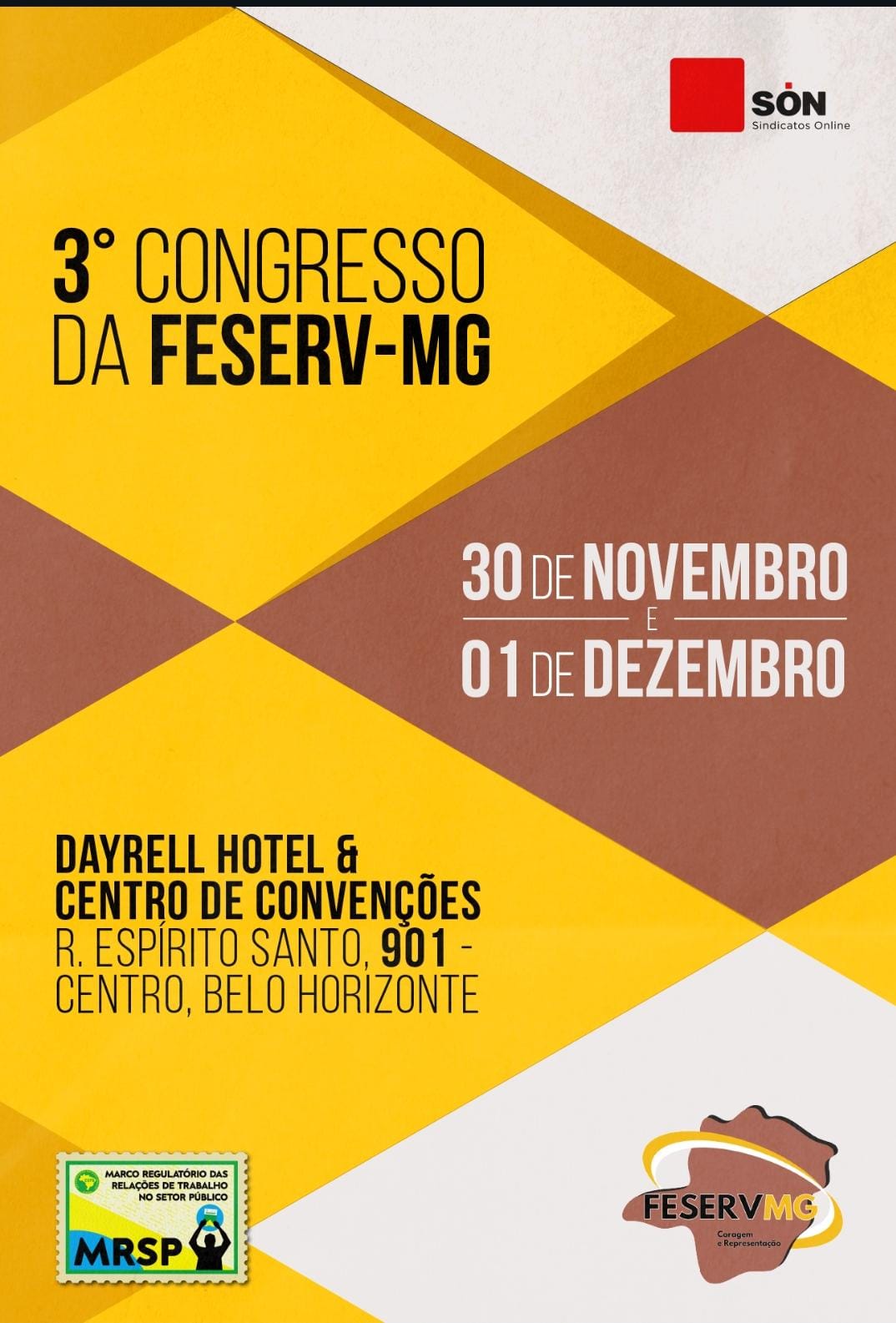 Feserv-MG encerra as inscrições para III Congresso com sucesso de participação