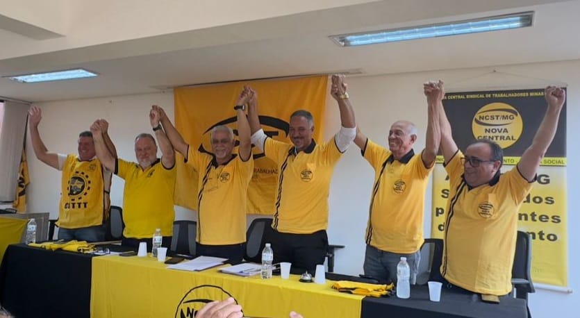 Diretores da Feserv-Mimas garantiram cargos na nova composição da diretoria da NCST-MG 