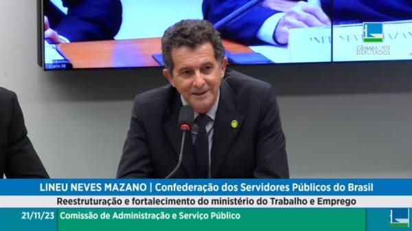 Vice-presidente da CSPB participa de audiência sobre Reestruturação e fortalecimento do MTE