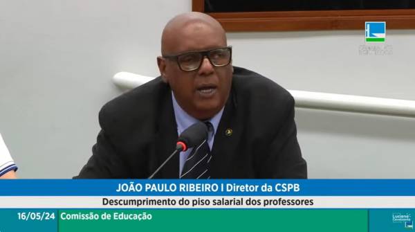 CSPB participa de audiência pública que expôs denúncias de descumprimento do piso salarial para professores